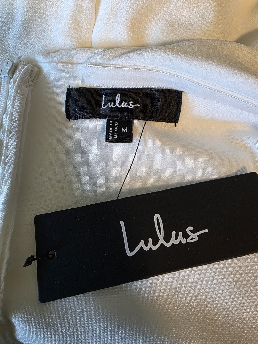 Lulus Power of Love White Strapless Jumpsuit - Size MED - NWT Bridal Rehearsal - Picture 10 of 12